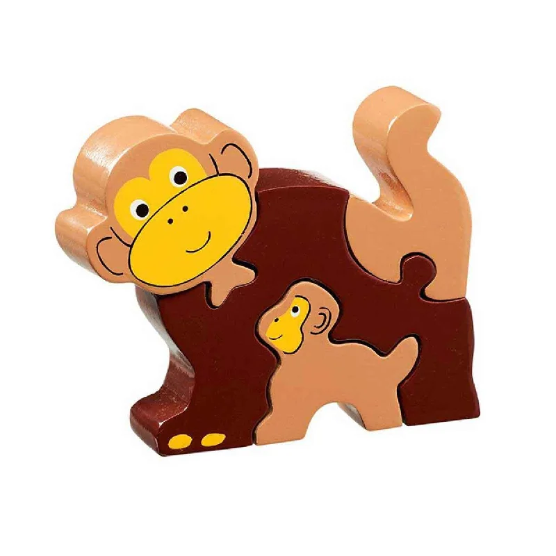 Monkey & Baby Simple Jigsaw