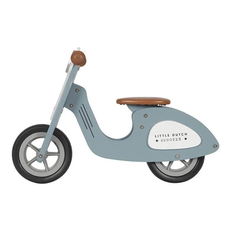 Little Dutch: Wooden Scooter - Blue