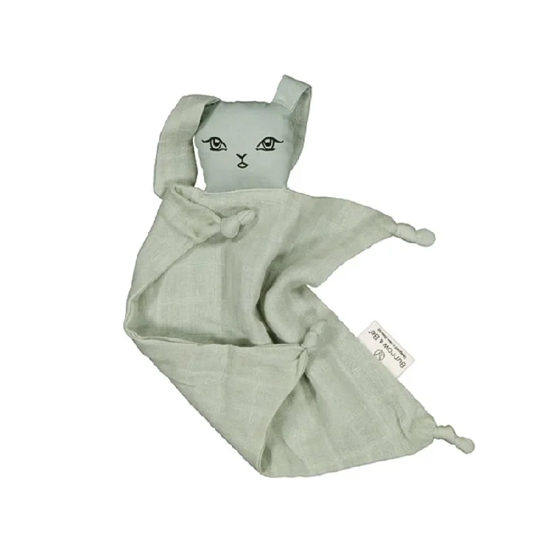 Muslin Bunny Baby Comforter - Sage