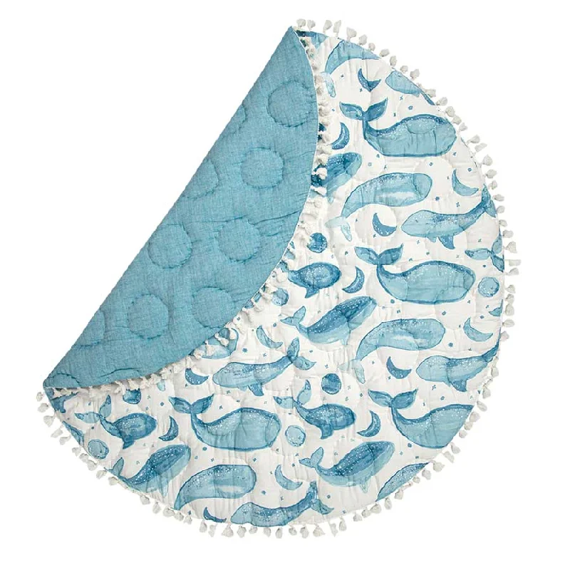 Quilted Baby Playmat - Caspian Whale