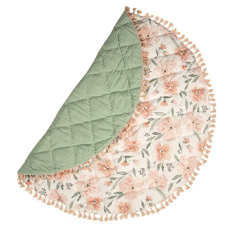 Quilted Baby Playmat - Parker Floral