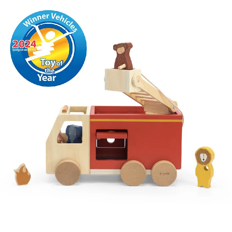 Trixie: Wooden Fire Truck