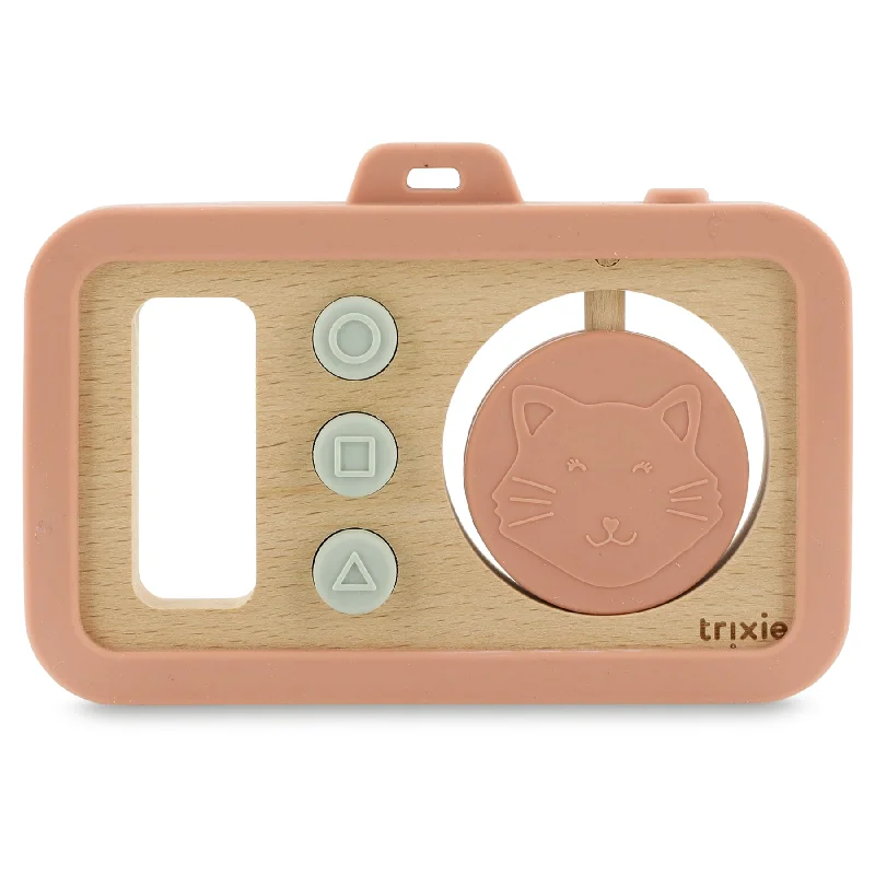 Trixie: Wooden silicone baby camera -  Mrs Cat