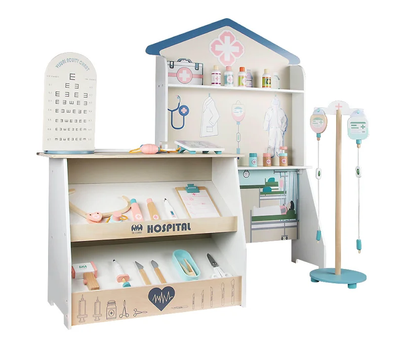 Mukayimotoys Wooden Combination Hospital