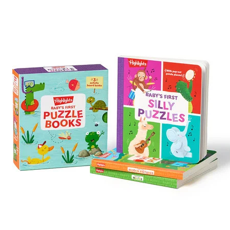 Baby's First Puzzle Books Boxed Set | Highlights